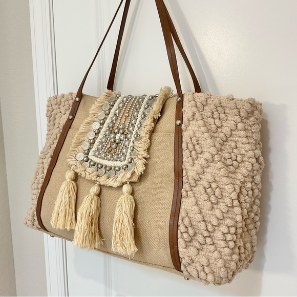 Steven By Steve Madden Jali Boho Tote, EUC - Picture 2 of 5